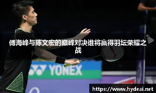 傅海峰与陈文宏的巅峰对决谁将赢得羽坛荣耀之战