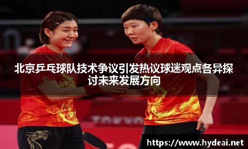 北京乒乓球队技术争议引发热议球迷观点各异探讨未来发展方向